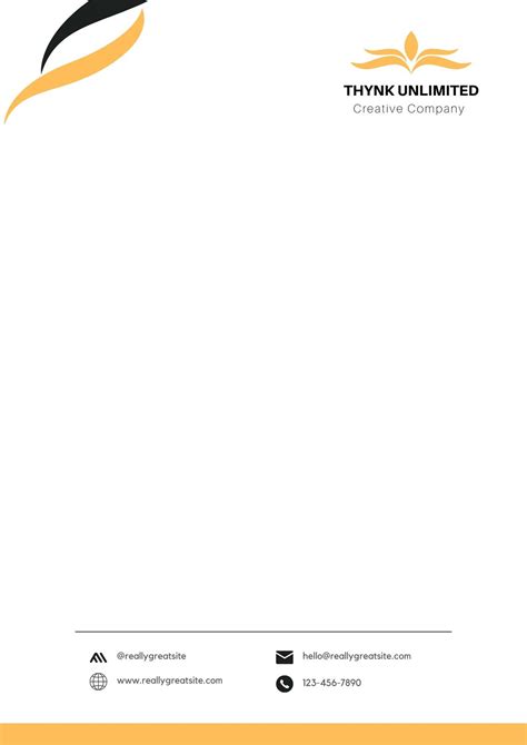 Free printable letterhead templates you can customize .